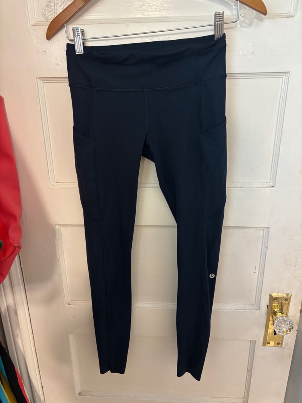 Lululemon Navy Blue High-Rise Pocket Leggings